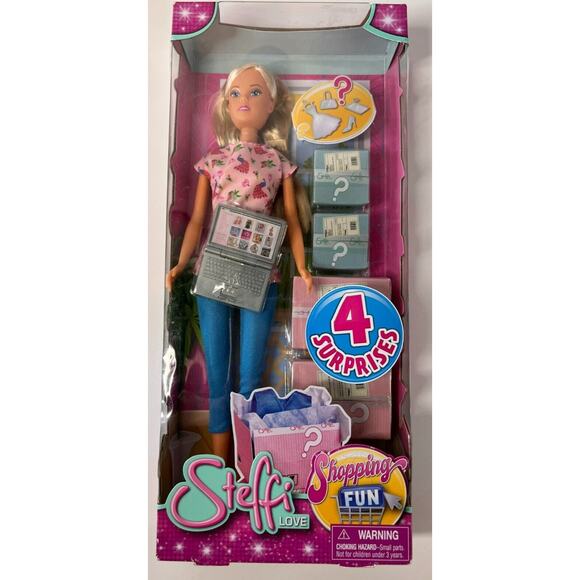 Steffi Doll - Love 11.5" Doll -Shopping Fun NIB Sealed with 4 Surprises - Picture 1 of 3